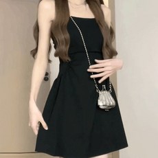 구디프 A라인 나시 원피스