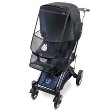 Manito 孩童Orbit G5推車專用網眼防蚊罩, 兔子, 1個