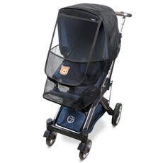 Manito 孩童Orbit G5推車專用網眼防蚊罩, 熊, 1個