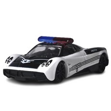 MOTOR MAX 1:43 帕加尼 風神 警用巡邏車 Free Wheel 79492, 混合色, 1個