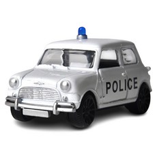 MOTOR MAX 1:43 1961-67 Morris Mini Cooper 警用巡邏車 Free Wheel 79489, 混合色, 1個