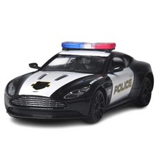 MOTOR MAX 1:43 奧斯頓·馬丁 DB11 警察巡邏車 慣性車 79487, 混合顏色, 1個