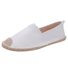 엘쏘 남성용 레더 위빙 에스파듀 슬립온