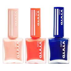 Vyvyd Studio 指甲油3色組, No.5 Epic Trance+No.7 Mellow Rhythm+No.18 Royal Blues, 30ml, 1組