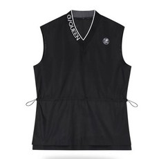 그린퀸 럭스골프 여성용 브이넥 스트링 베스트 GQ4M508W