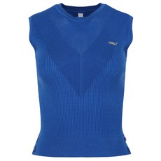 FERRA US 女款下擺鈕扣亮點針織夏季高爾夫背心 AVS44R6040