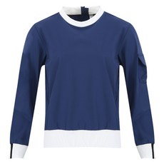 FERRA US 女款後背半拉鍊蝴蝶結袖工裝夏季高爾夫衫 ATM44R5101