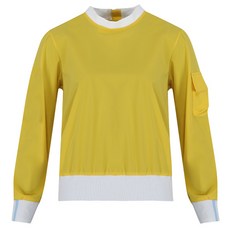 FERRA US 女款後背半拉鍊蝴蝶結袖工裝夏季高爾夫衫 ATM44R5101