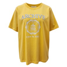 부루앤쥬디 여성용 회전목마 하프 슬리브 반팔 티셔츠 BQETS011D