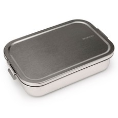 brabantia Make&Take午餐盒 不鏽鋼 大, 1個, 馬特鋼