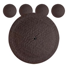 Nippon Sangyo 滾輪椅噪音地板刮痕防止墊 5入, 1個