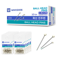 WHASHIN 珍珠別針吊卡包, 130入, 10個