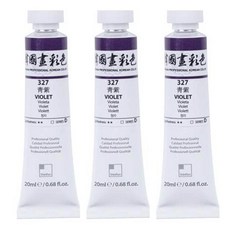 신한화구 전문가 한국화 Tube 청자 327 6p, 20ml, 1색