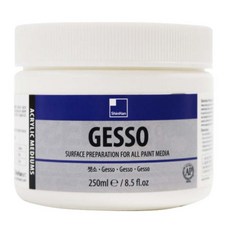신한화구 전문가 아크릴 물감 젯소, 250ml, 1색