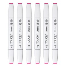 터치 신한 트윈 브러쉬마카 MAGENTA DEEP 292, 1색, 6개