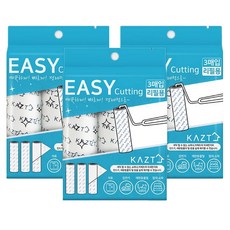 KAZT 斜線切割滾筒除塵黏紙補充包 3入, 3個