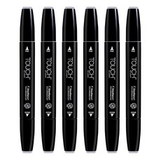 터치 신한 트윈마카 COOL GREY CG3, 1색, 6개