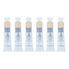 신한화구 전문가 수채화물감 Tube 쟌 브릴리언트 414 6p, 12ml, 1색