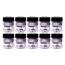 신한화구 전문가 메탈릭 Jar 갑 파우더 물감 실버 10p, 30ml, 1색
