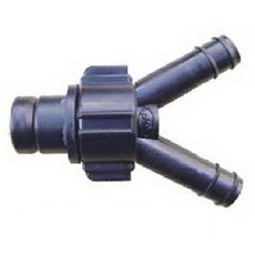 2구 hole 24mm 패스트 후크 밸브 WF5-7, 1개, 블랙