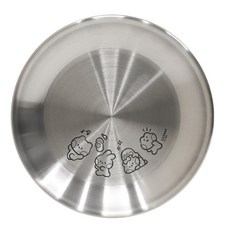 릴팡 라인프렌즈 미니니 스텐 원형 접시 19cm, 1개