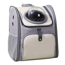 doongdoongpet 寵物太空艙背包, 1個, 灰色