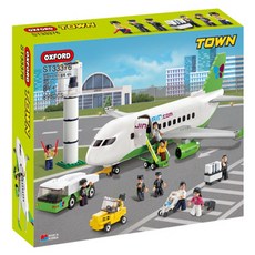 OXFORD Town Jin Air積木 33376 898入, 混色