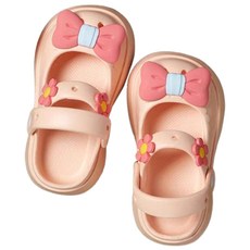 멜앤슈 女童用EVA蝴蝶結瑪莉珍涼鞋