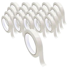 DC Network 高黏度雙面膠帶 10mm x 30m, 半透明, 21個