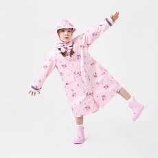 三麗鷗 女童款 美樂蒂 閃亮圖案雨衣 NRHKR10023