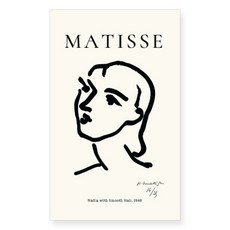 모노라이크 앙리 마티스 페이퍼백 블랭크 노트, 07 Nadia, 1개