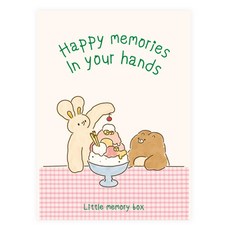 Monolike Unmatched Friends 小記憶盒, 20張, 04 象牙白