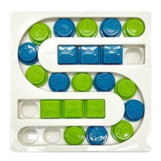 nature pet 寵物嗅聞益智玩具, 1個, 綠藍色