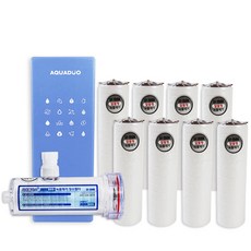 AQUADUO 大容量淨水濾芯 SF-150N + 高級型補充濾芯 8p 組, 1個