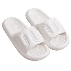 살림제작소 층간소음방지 스무스 슬리퍼, 화이트, 1개