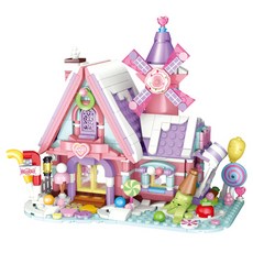 GUDI 夢想糖果屋相容積木, 混合色, 1個