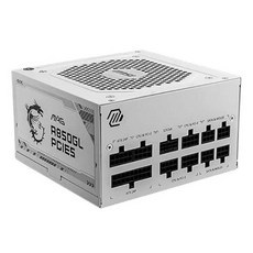 msi 微星 MAG A850GL白色80PLUS Gold全模組ATX 3.0 PCIE5 MAG A850GL PCIE5, 美格 A850GL PCIE5