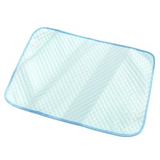 순잠 반려동물 엠보싱 여름 매트, 파스텔민트, 1개