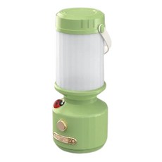 반디비 감성 캠핑 랜턴 LED 충전식 램프, 그린, 1개