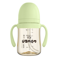 유비맘 시그니처 빨대컵, 200ml, 1개, 멜론