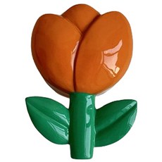 오프유 스마트폰 그립톡, 오렌지튤립, 1개