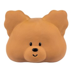 펫트리움 강아지 라텍스 터그놀이 장난감 뽀송이, 혼합색상, 1개