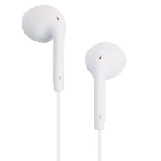 Ocean Marina 附麥克風粉彩有線耳機 5入, 單一商品, 白色