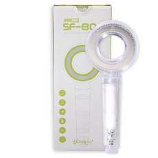 AQUADUO 過濾蓮蓬頭 SF-808, 混合色, 1個