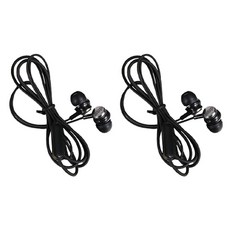 Ocean Marina 音質清晰入耳式有線耳機 2入, WYF-K16, 黑色