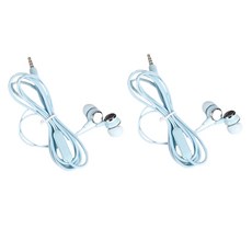 Ocean Marina 音質清晰入耳式有線耳機 2入, WYF-K16, 藍色