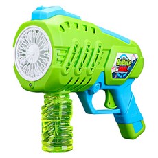 LET'S TOY 巨型旋轉泡泡槍, 1個, 綠色