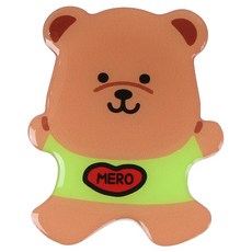 오프유 스마트폰 그립톡, 메리베어하트티, 1개