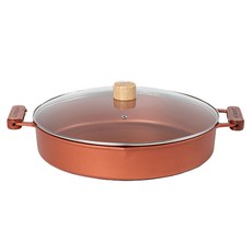 SILVERSTAR IH電磁爐適用多功能火鍋, 1個, 單色, 36cm