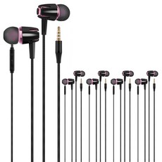 고민고밍 튜닝 핸즈프리 이어폰 5p 블랙핑크